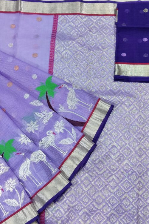 PURE SKIRT DESIGN ZARIKOTA HANDLOOM SAREE S-222
