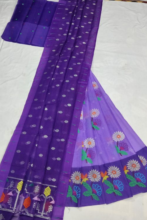PURE ZARIKOTA HANDLOOM LEHANGA MATERIAL SET – L232