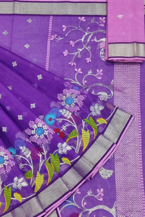PURE SKIRT DESIGN ZARIKOTA HANDLOOM SAREE S-230