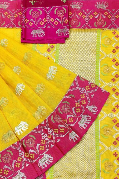 PURE  BOTH SIDE PAITHANI BORDER ZARIKOTA HANDLOOM SAREE S-153