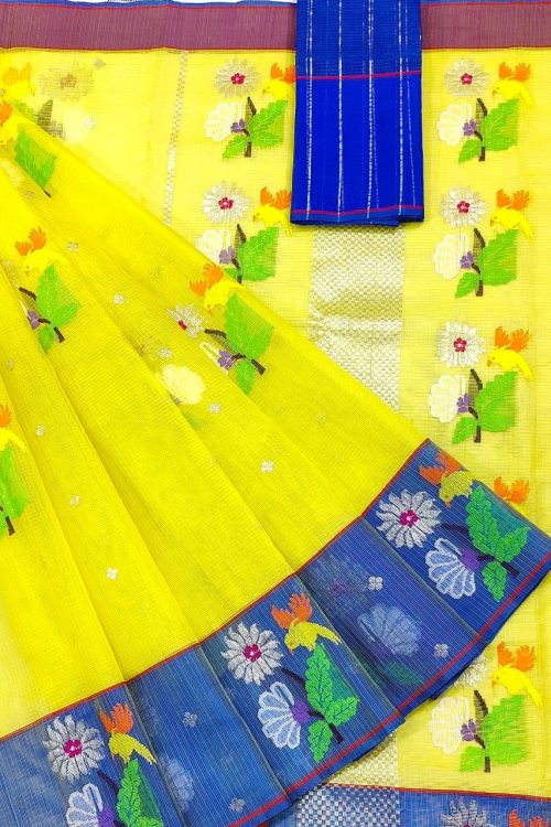PURE ZARIKOTA HANDLOOM BUTA SAREE WITH BLOUSE B1767