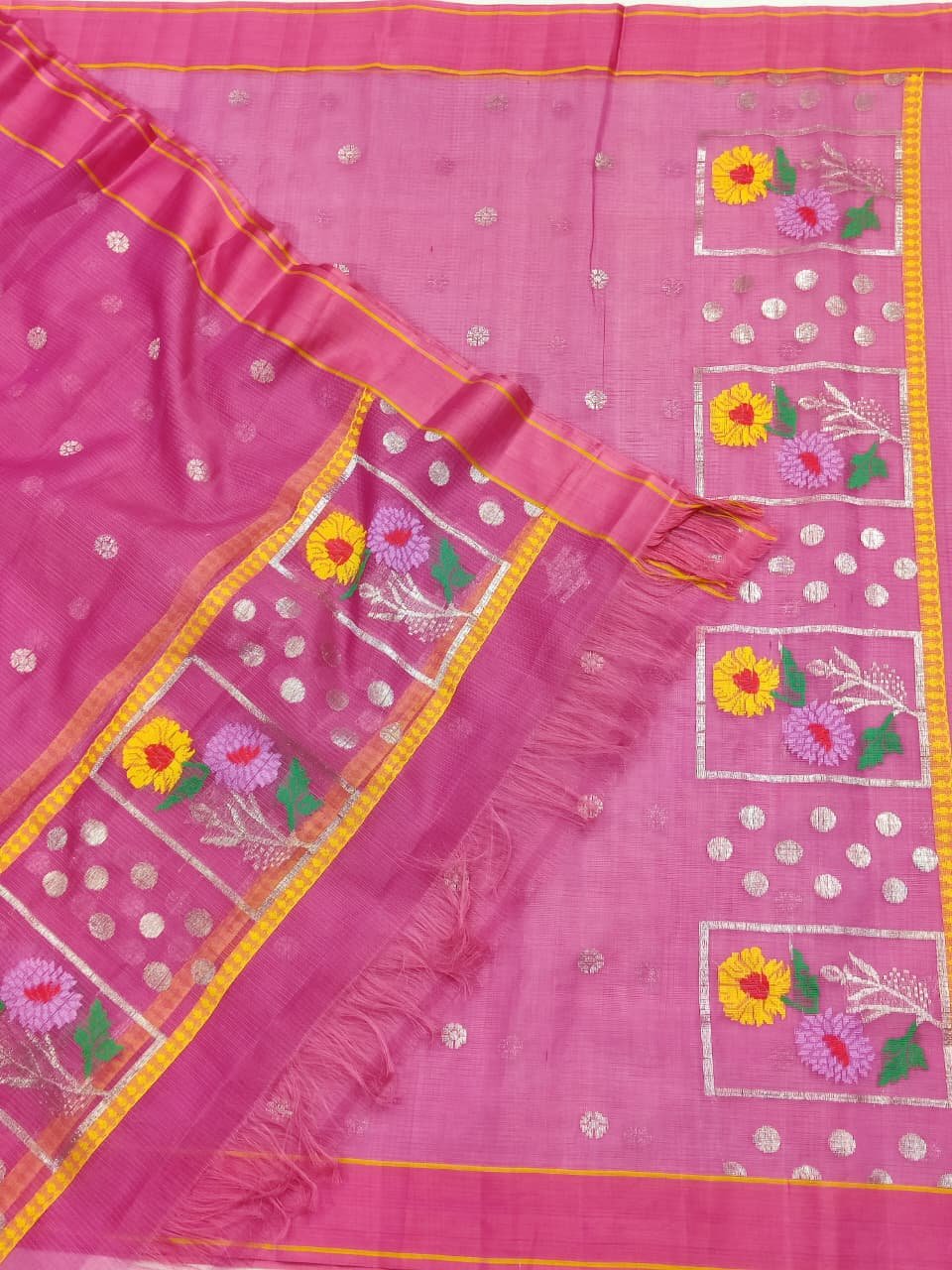 PURE ZARIKOTA HANDLOOM DRESS MATERIAL _M158