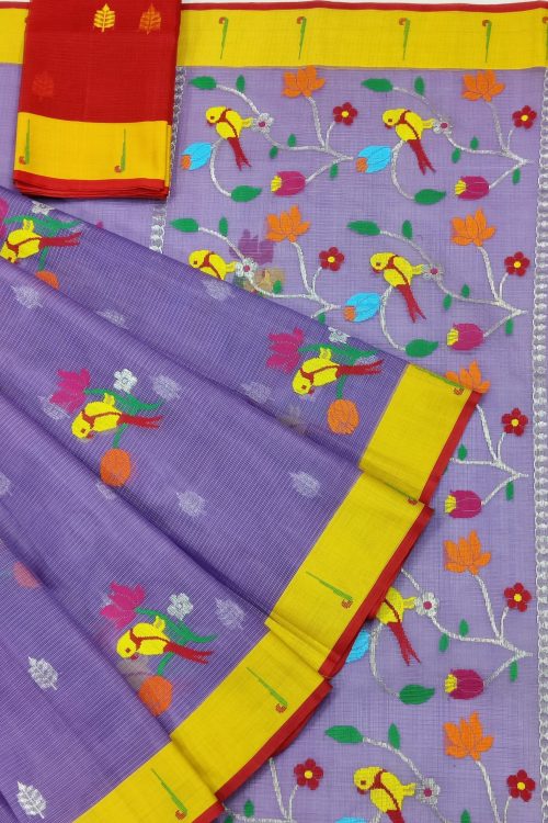 PURE ZARIKOTA HANDLOOM BUTA SAREE WITH BLOUSE B1723