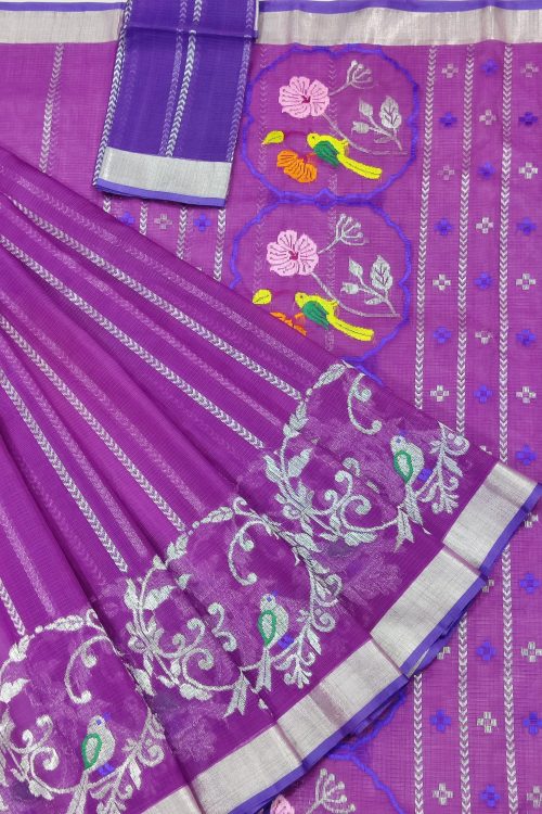 PURE SKIRT DESIGN ZARIKOTA HANDLOOM SAREE S-232