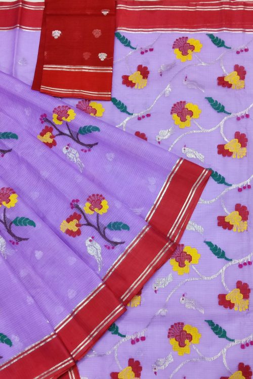 PURE ZARIKOTA HANDLOOM BUTA SAREE WITH BLOUSE B1743