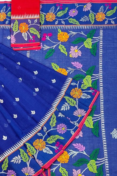 PURE BOTH SIDE PAITHANI BORDER ZARIKOTA HANDLOOM SAREE S-143