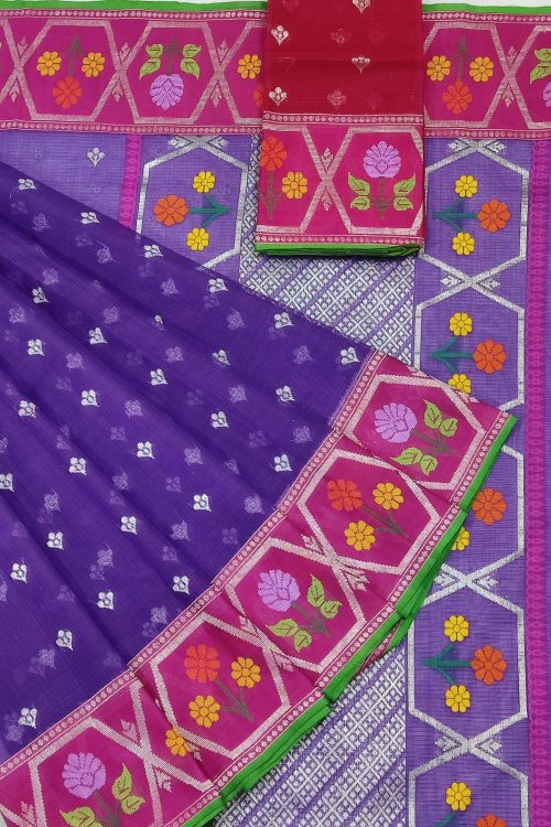 PURE BOTH SIDE PAITHANI BORDER ZARIKOTA HANDLOOM SAREE S-144