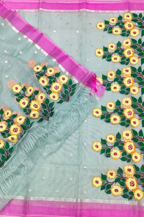 PURE ZARIKOTA HANDLOOM DRESS MATERIAL _M130