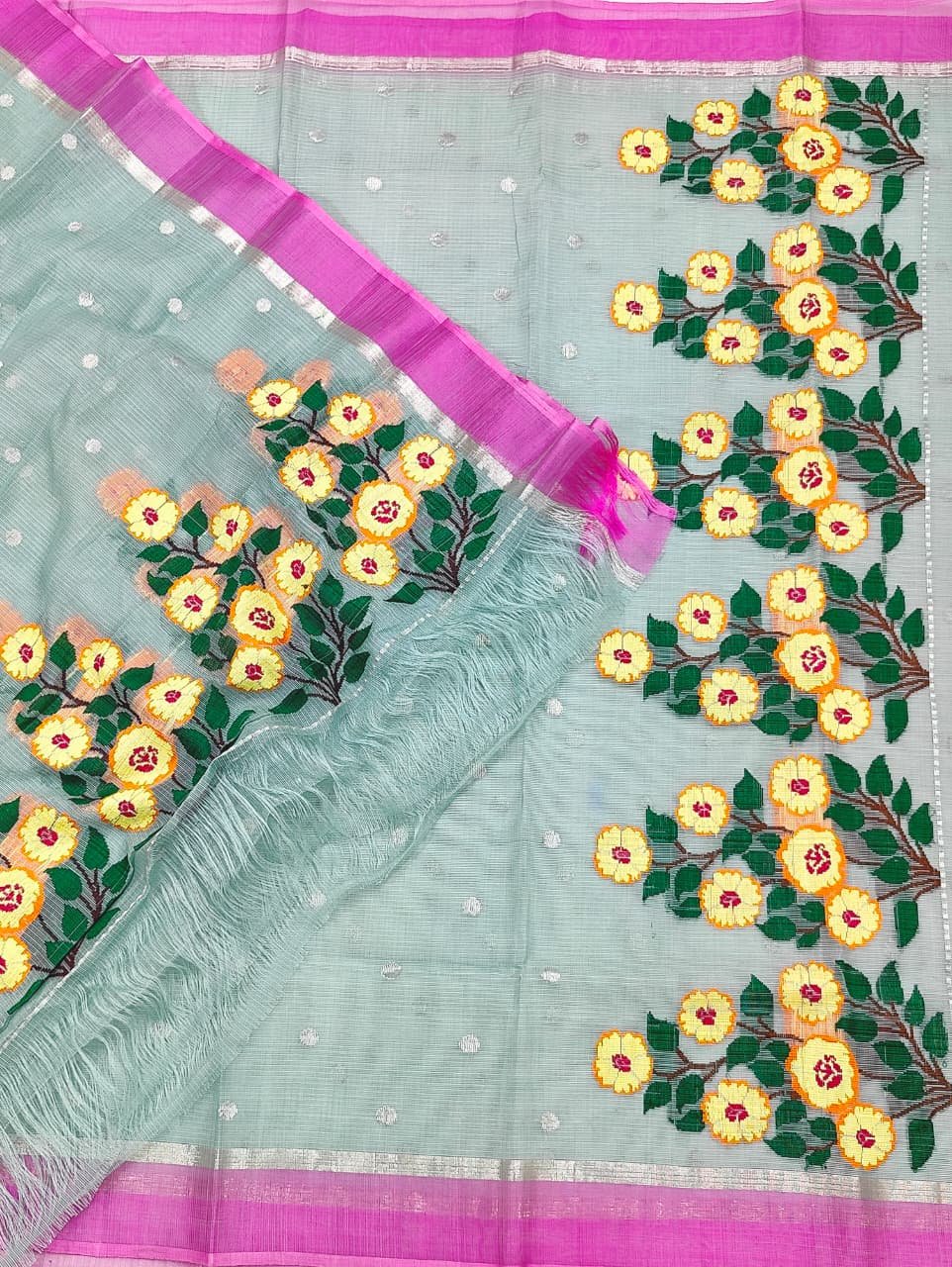 PURE ZARIKOTA HANDLOOM DRESS MATERIAL _M130