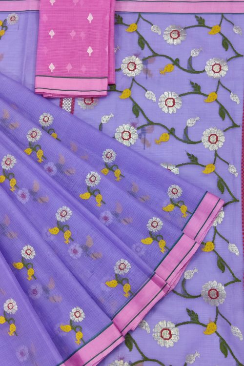 PURE ZARIKOTA HANDLOOM BUTA SAREE WITH BLOUSE B1765