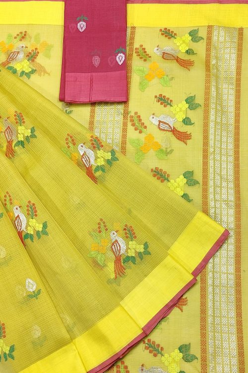 PURE ZARIKOTA HANDLOOM BUTA SAREE WITH BLOUSE B1760