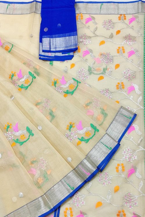 PURE ZARIKOTA HANDLOOM BUTA SAREE WITH BLOUSE B1764