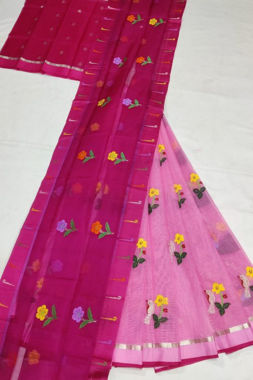 PURE ZARIKOTA HANDLOOM LEHANGA MATERIAL SET – L263