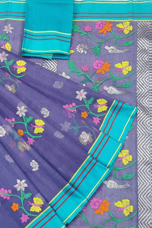 PURE ZARIKOTA HANDLOOM BUTA SAREE WITH BLOUSE B1771