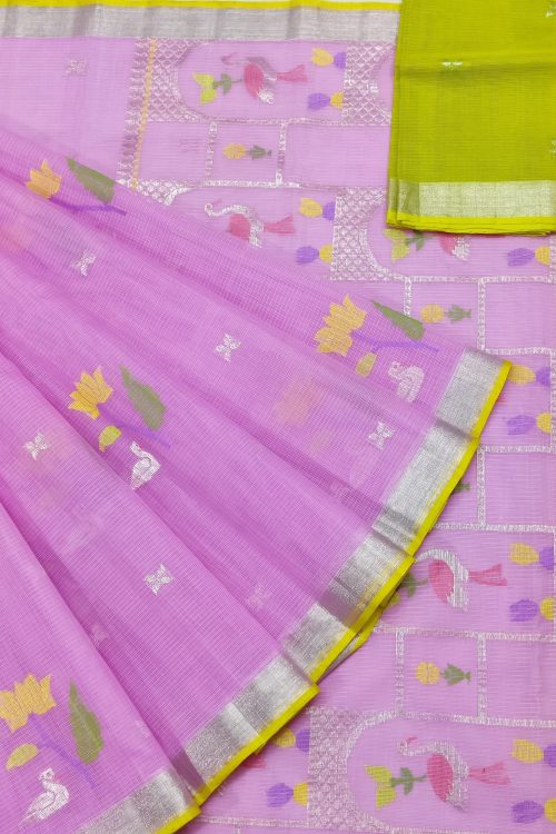 PURE ZARIKOTA HANDLOOM BUTA SAREE WITH BLOUSE B1794