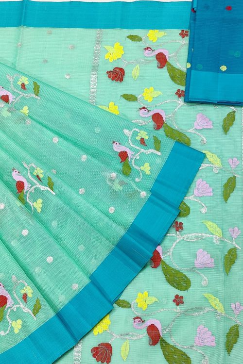 PURE ZARIKOTA HANDLOOM BUTA SAREE WITH BLOUSE B1800
