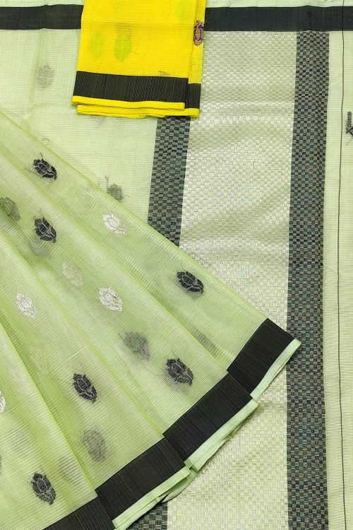 PURE ZARIKOTA HANDLOOM BUTA SAREE WITH BLOUSE B1808