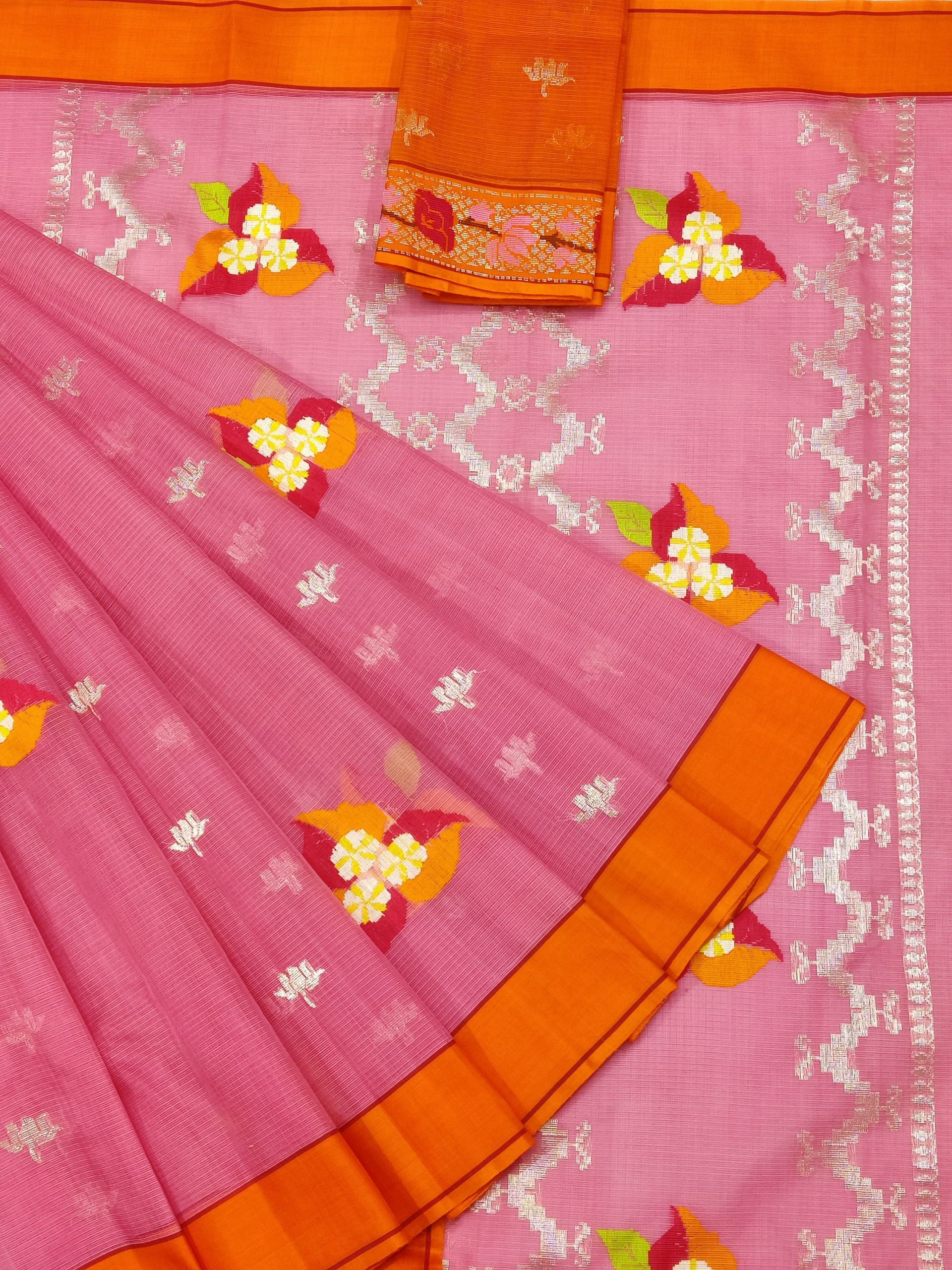 PURE ZARIKOTA HANDLOOM BUTA SAREE WITH BLOUSE B1823