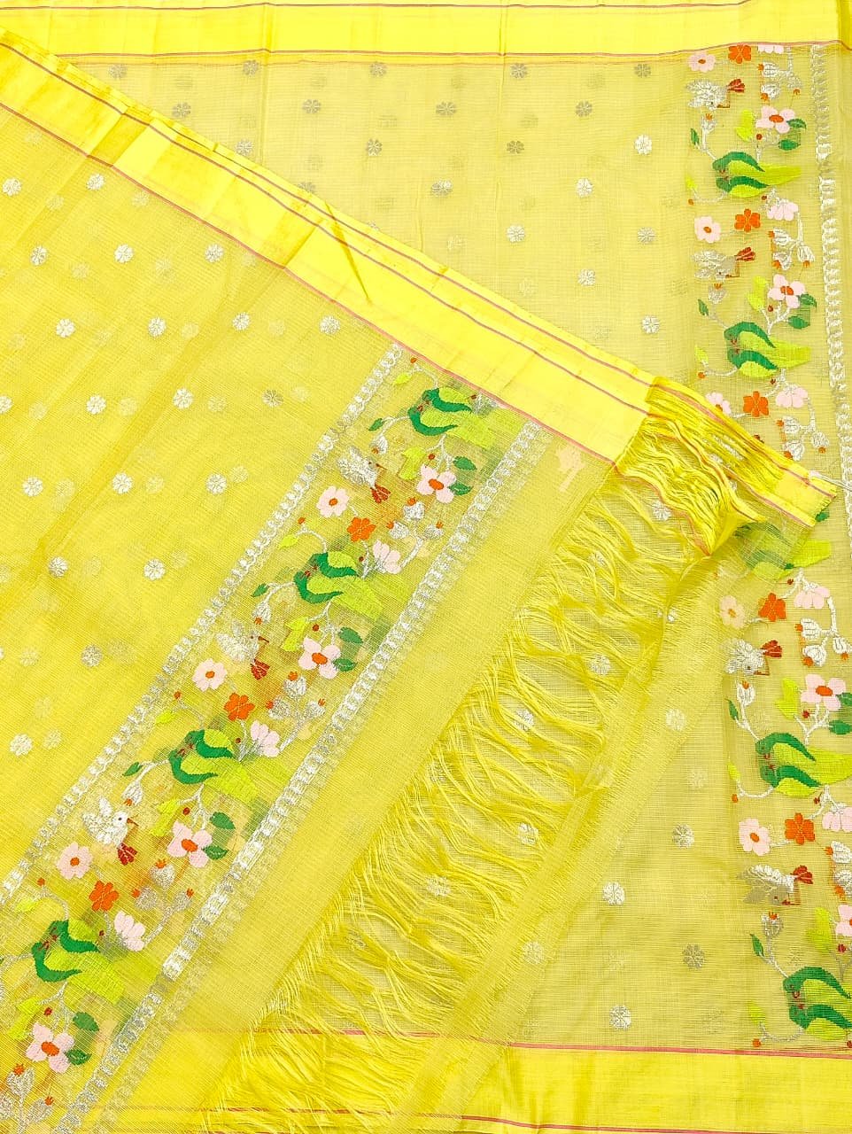 PURE ZARIKOTA HANDLOOM DRESS MATERIAL _M173