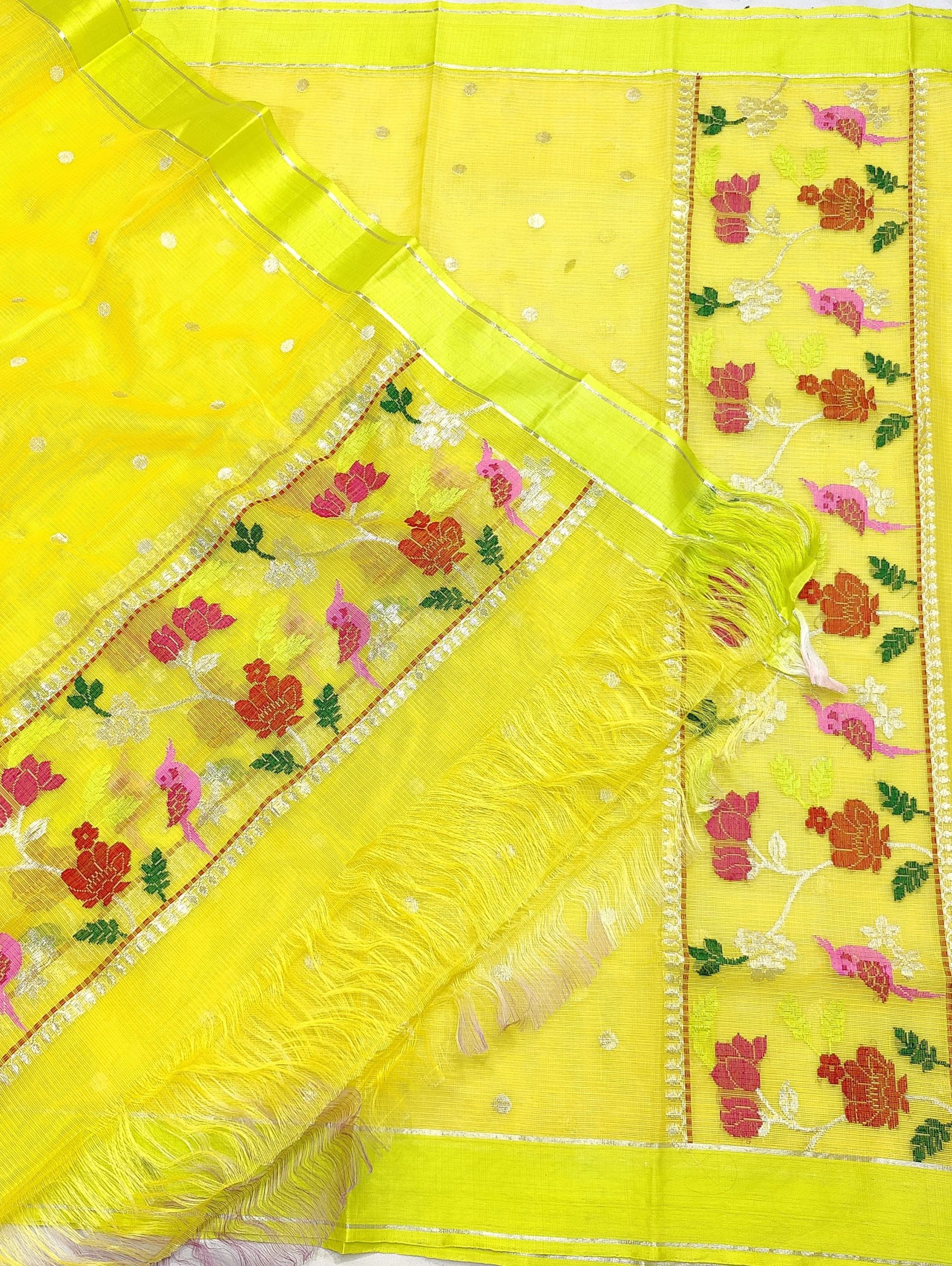 PURE ZARIKOTA HANDLOOM DRESS MATERIAL _M180