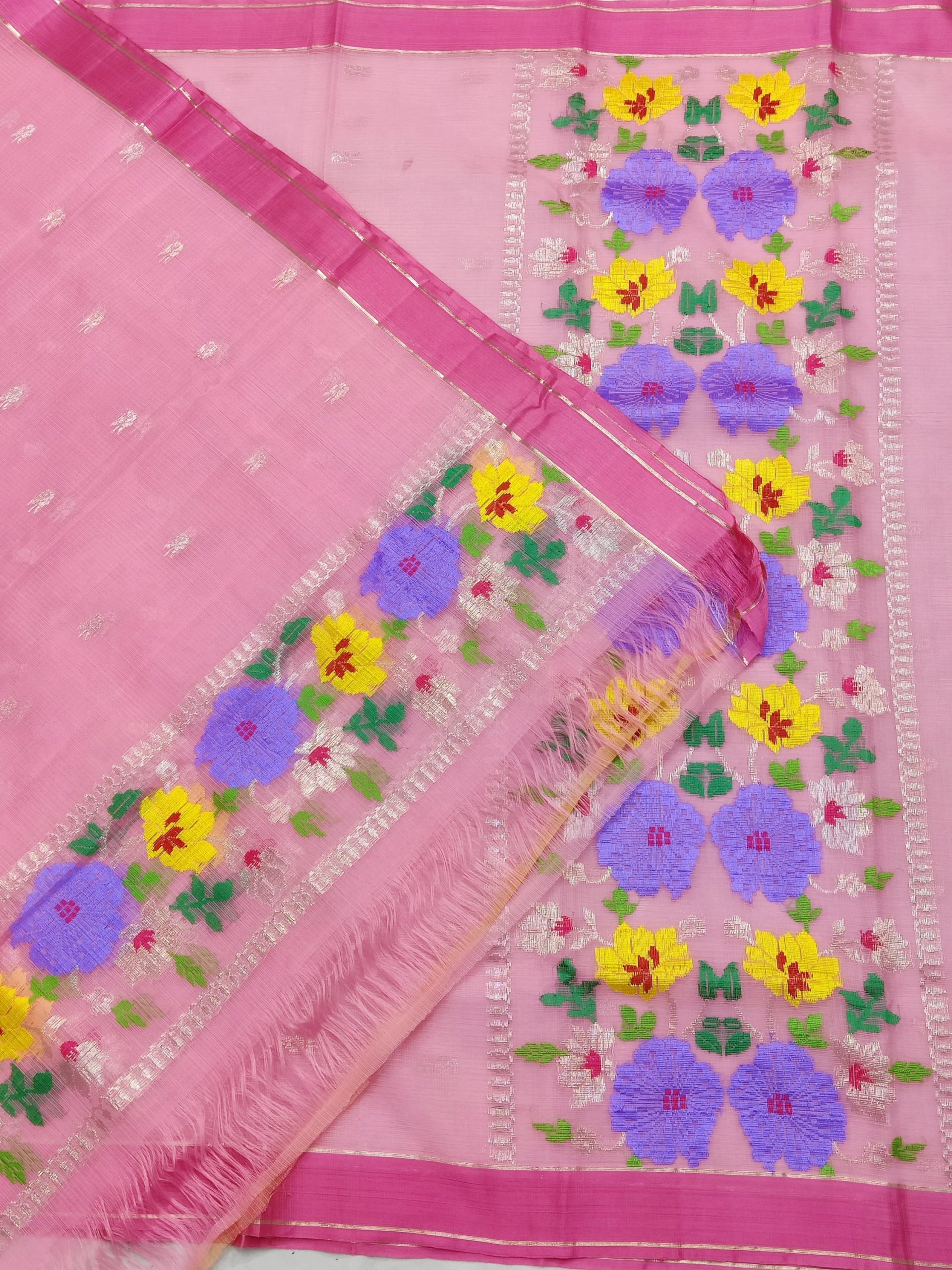 PURE ZARIKOTA HANDLOOM DRESS MATERIAL _M185