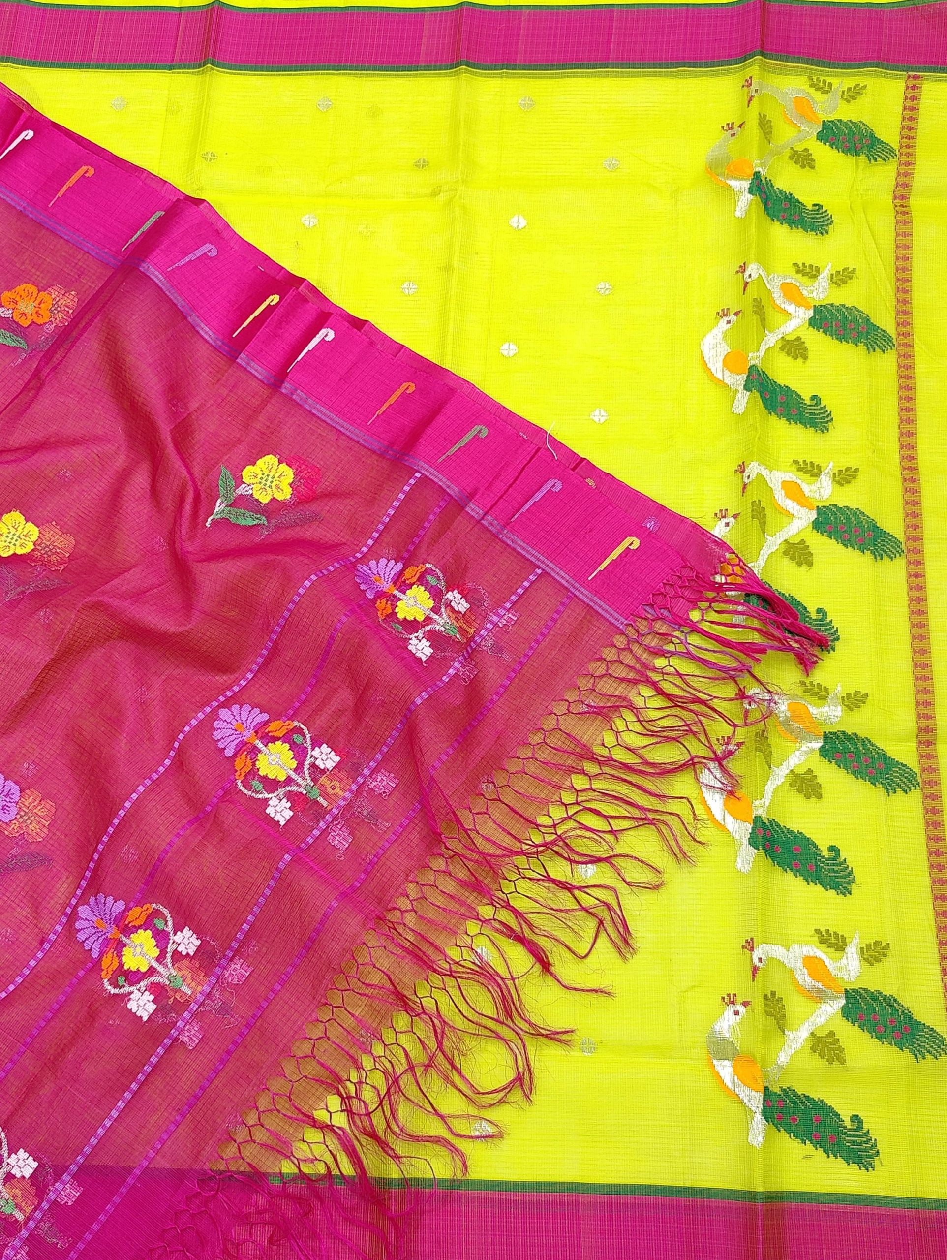 PURE ZARIKOTA HANDLOOM DRESS MATERIAL _M186