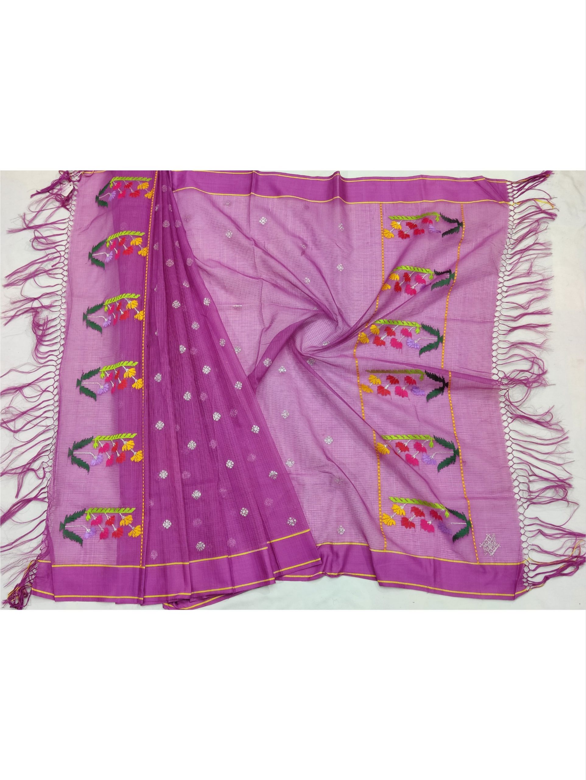 PURE BUTTIS ZARIKOTA HANDLOOM DUPATTA D-228
