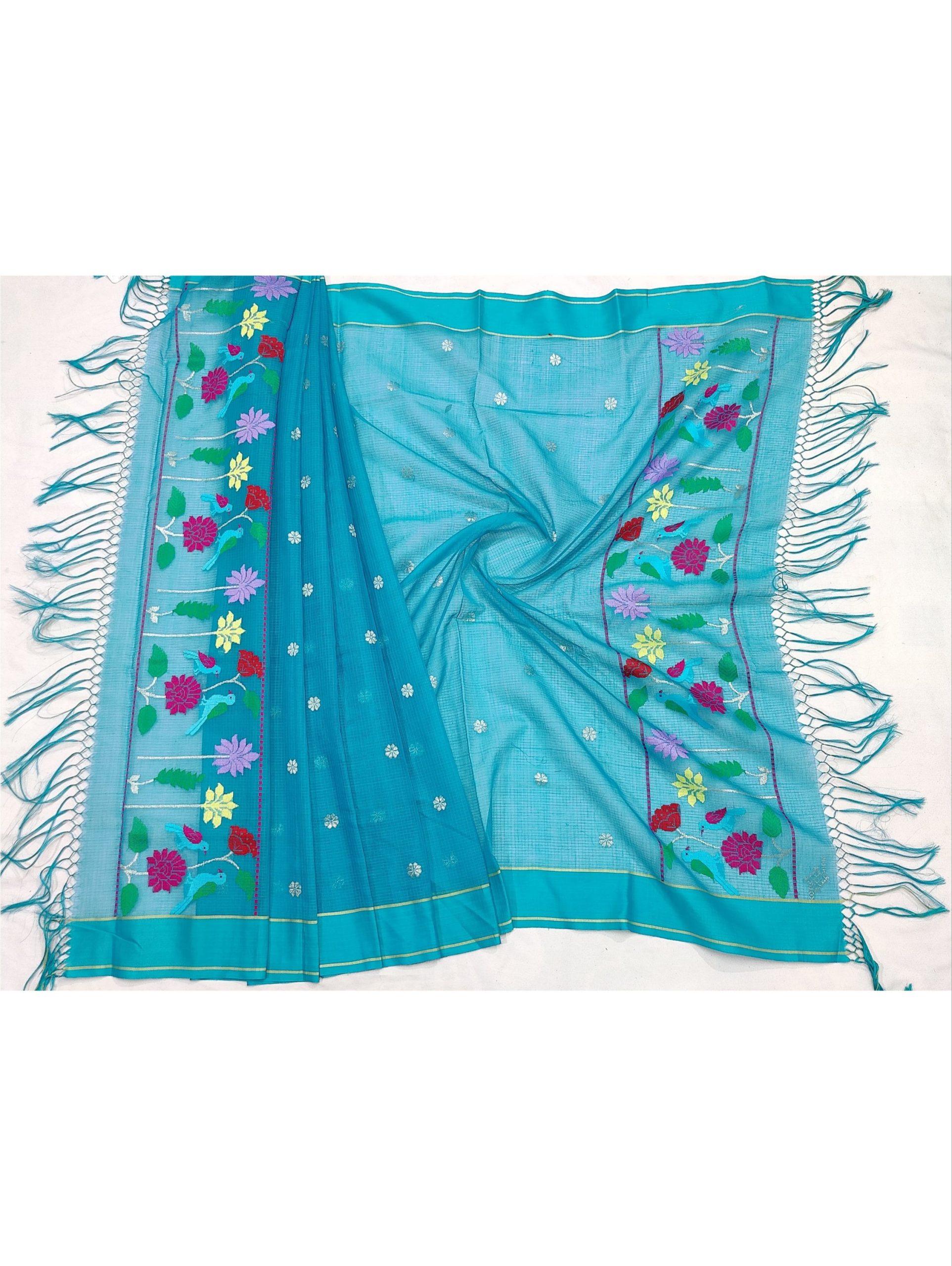 PURE BITTIS ZARIKOTA HANDLOOM DUPATTA D-233