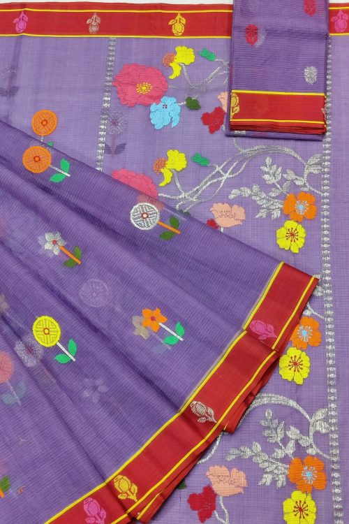 PURE ZARIKOTA HANDLOOM BUTA SAREE WITH BLOUSE B1868