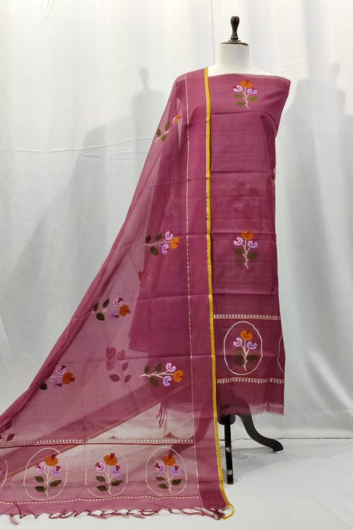 PURE ZARIKOTA HANDLOOM DRESS MATERIAL _M189