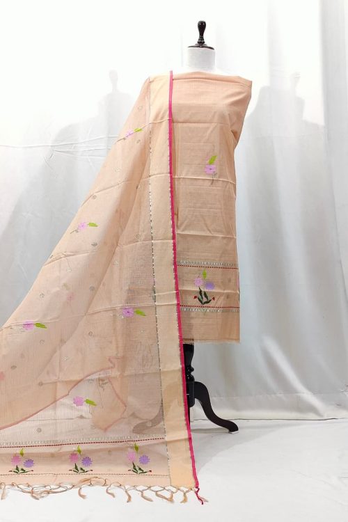PURE ZARIKOTA HANDLOOM DRESS MATERIAL _M198