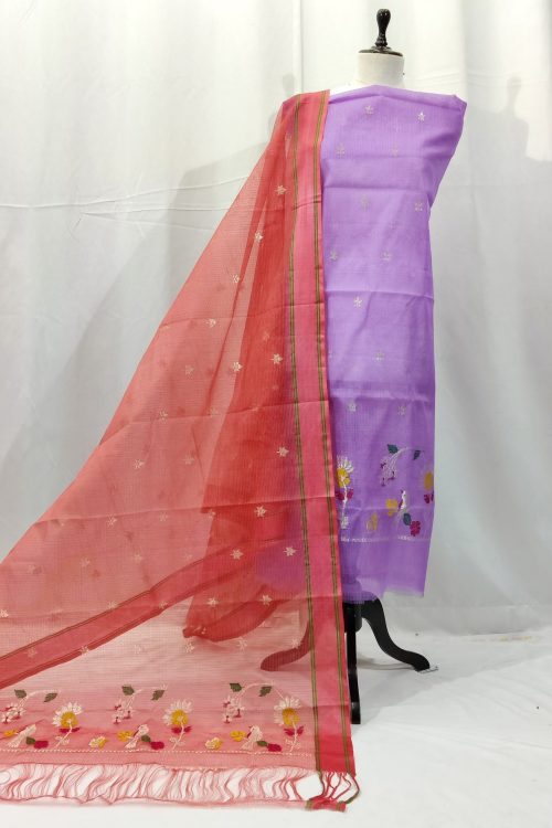 PURE ZARIKOTA HANDLOOM DRESS MATERIAL _M202