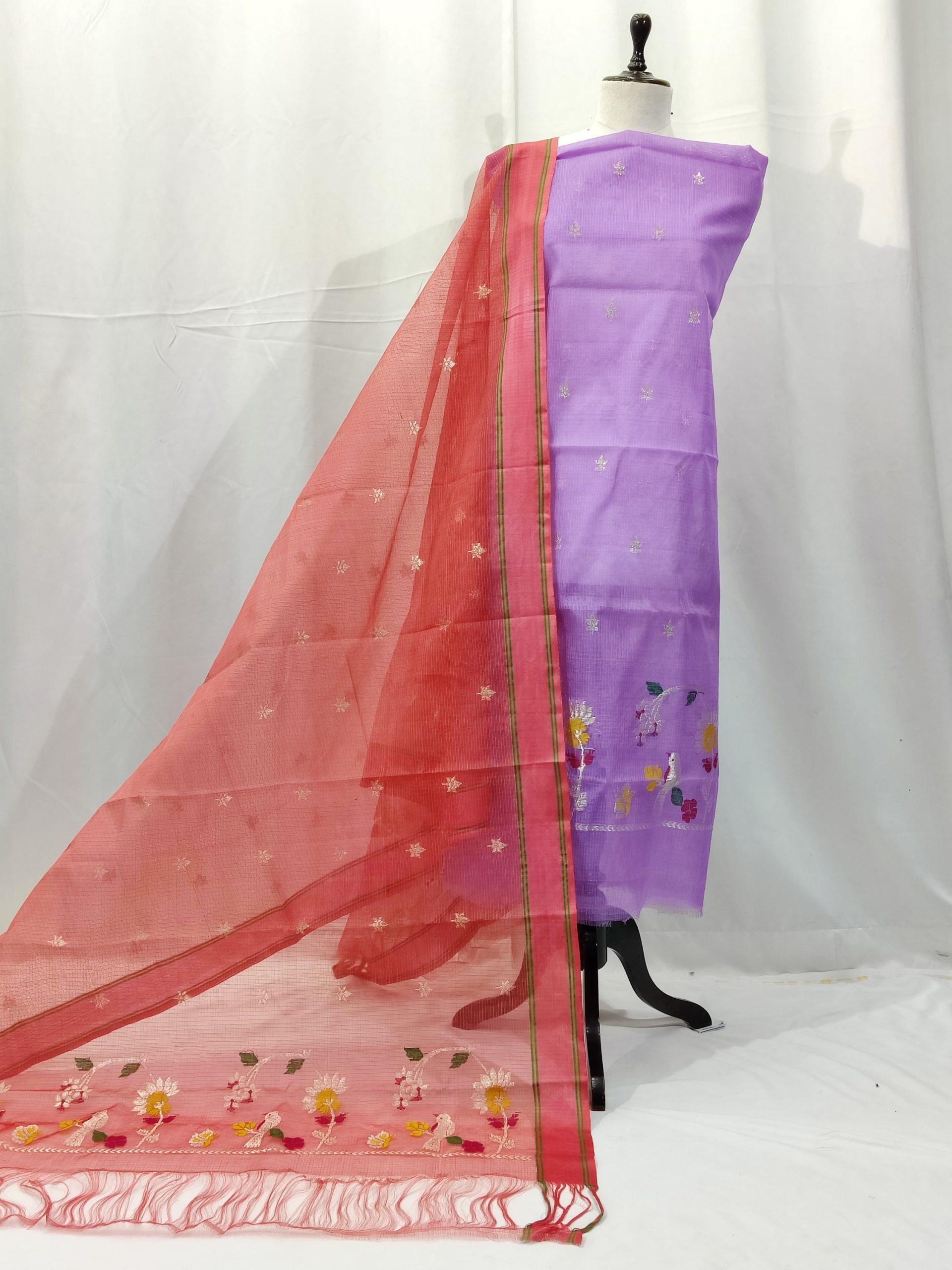 PURE ZARIKOTA HANDLOOM DRESS MATERIAL _M202