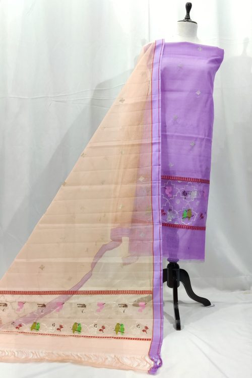 PURE ZARIKOTA HANDLOOM DRESS MATERIAL _M203