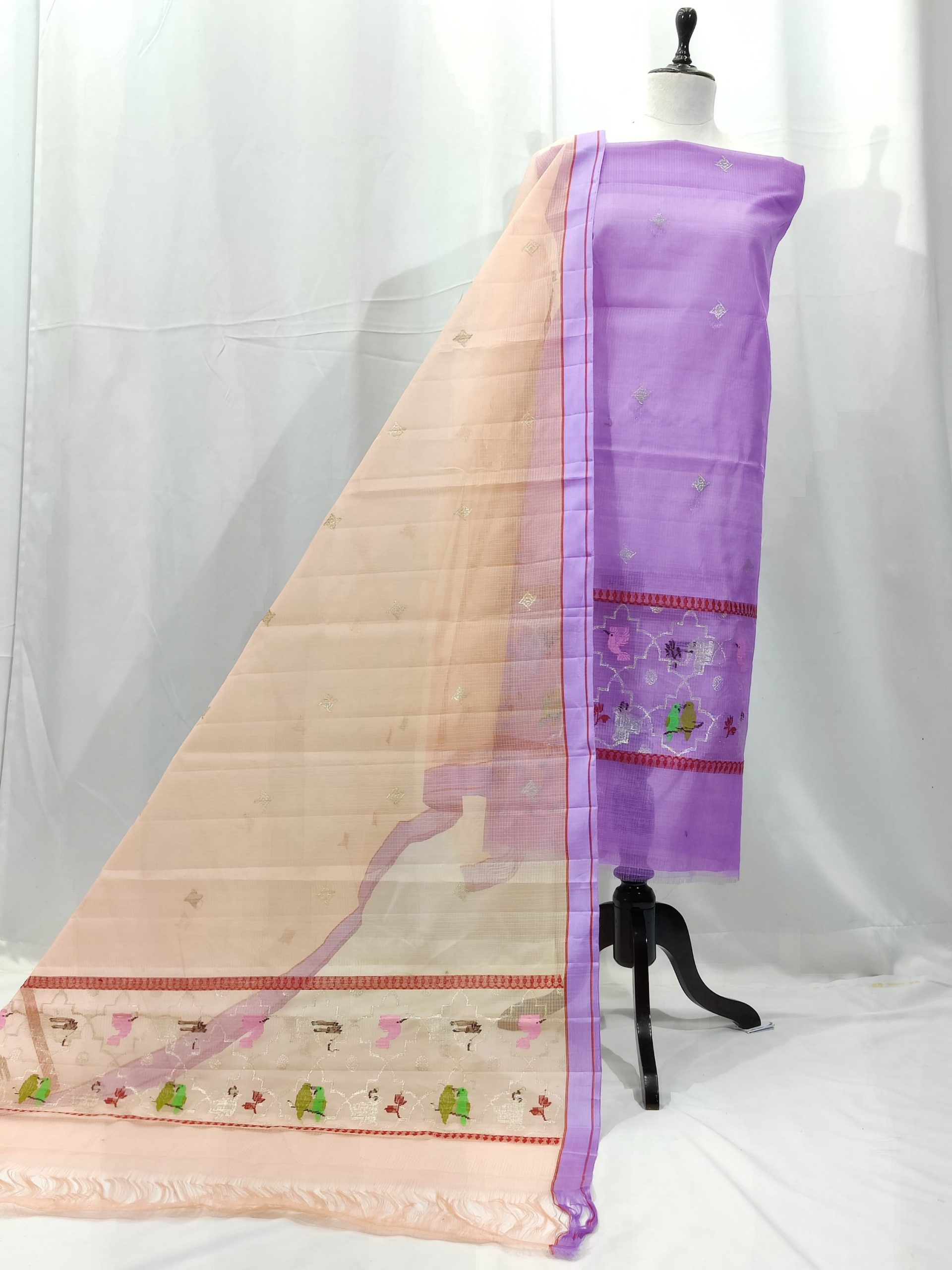 PURE ZARIKOTA HANDLOOM DRESS MATERIAL _M203