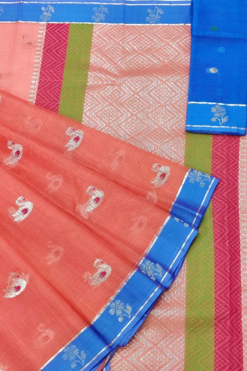 PURE ZARIKOTA HANDLOOM BUTA SAREE WITH BLOUSE B1880