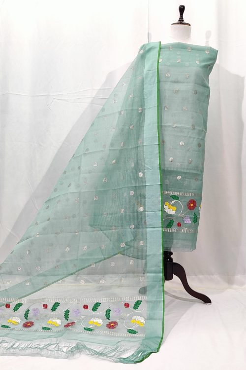 PURE ZARIKOTA HANDLOOM DRESS MATERIAL _M209