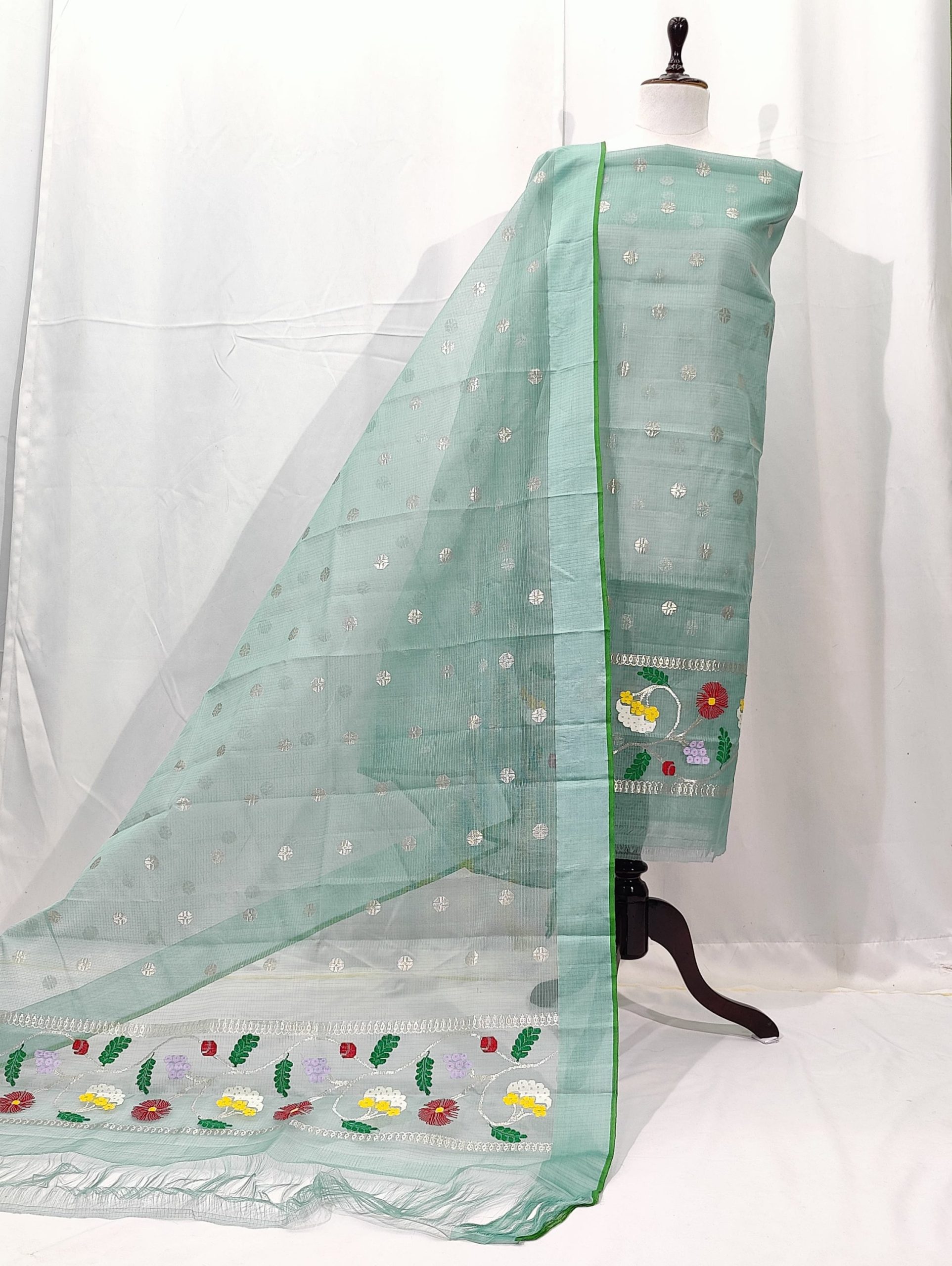 PURE ZARIKOTA HANDLOOM DRESS MATERIAL _M209