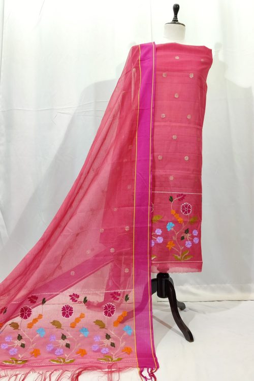 PURE ZARIKOTA HANDLOOM DRESS MATERIAL _M211