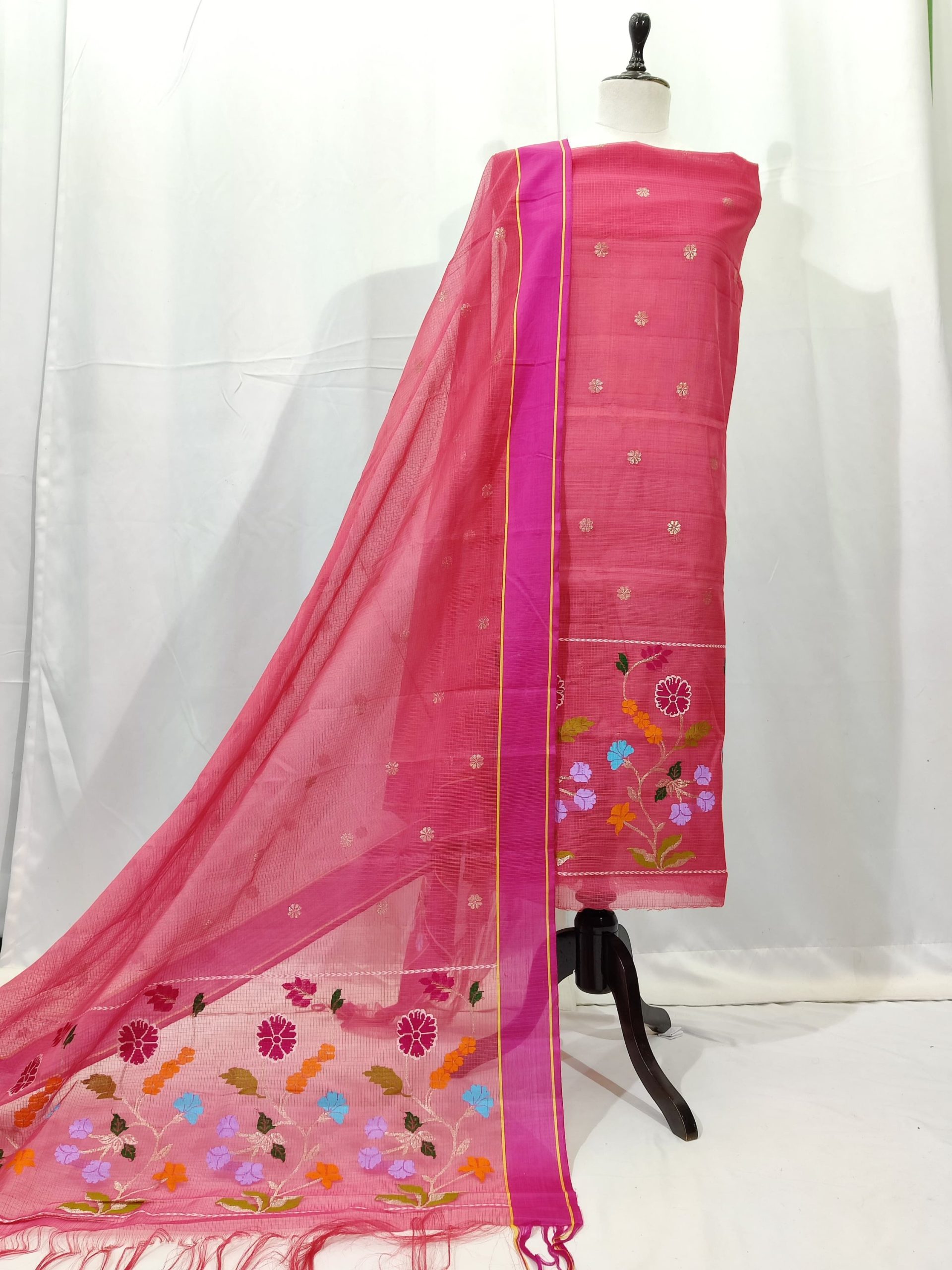 PURE ZARIKOTA HANDLOOM DRESS MATERIAL _M211