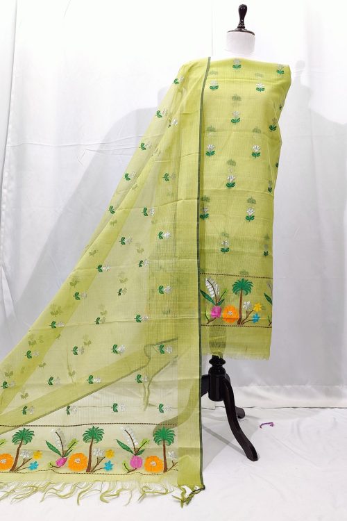 PURE ZARIKOTA HANDLOOM DRESS MATERIAL _M212
