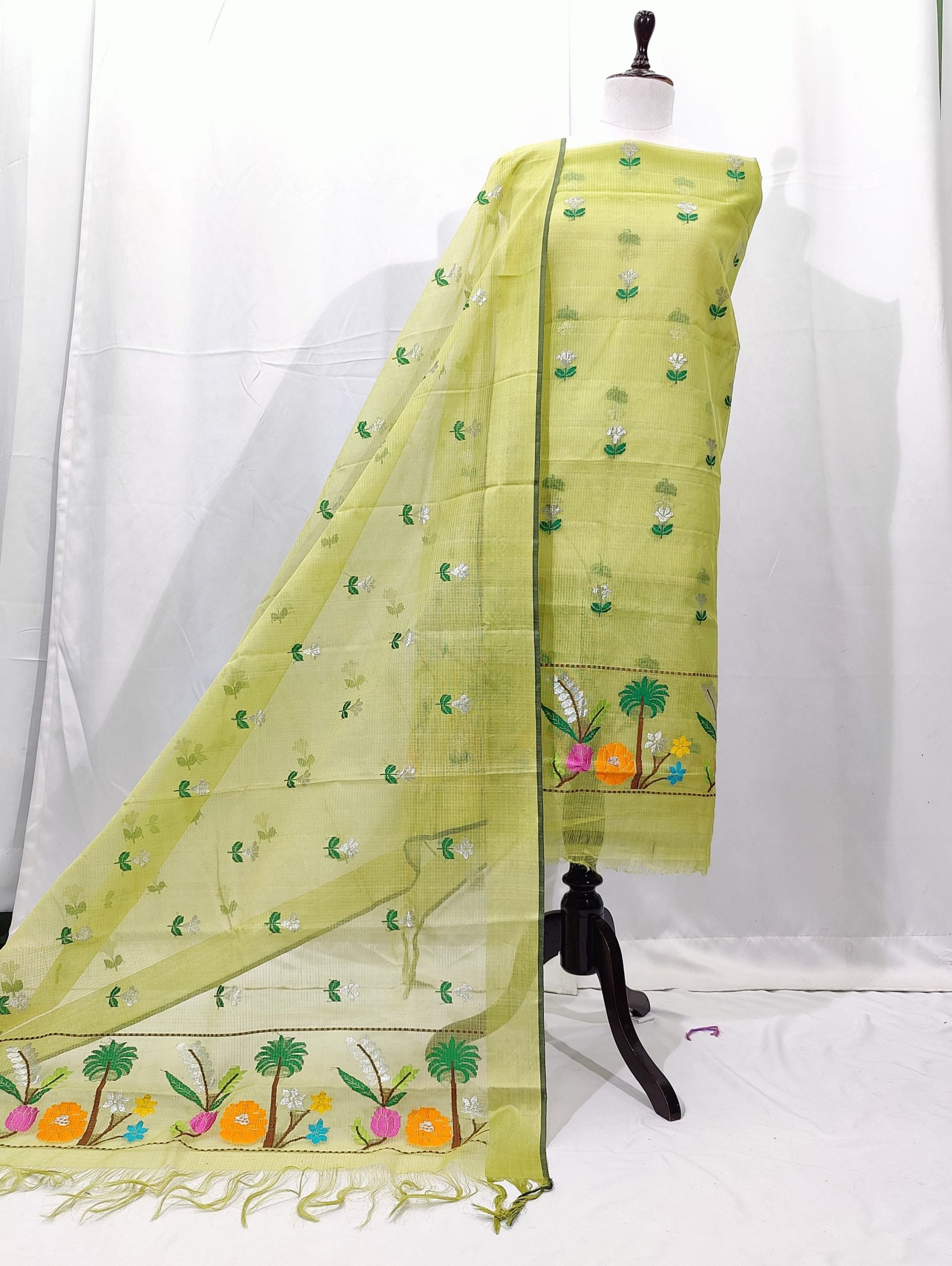 PURE ZARIKOTA HANDLOOM DRESS MATERIAL _M212