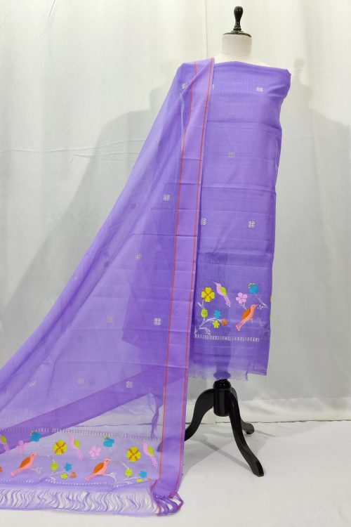 PURE ZARIKOTA HANDLOOM DRESS MATERIAL _M215
