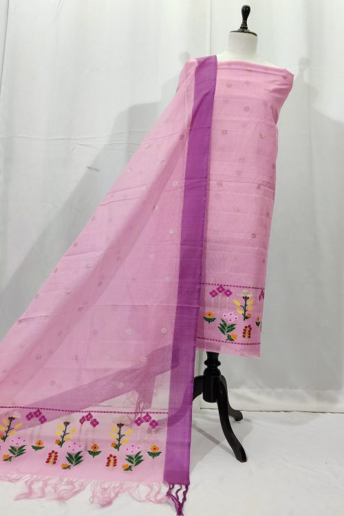 PURE ZARIKOTA HANDLOOM DRESS MATERIAL _M216