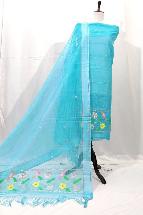 PURE ZARIKOTA HANDLOOM DRESS MATERIAL _M219