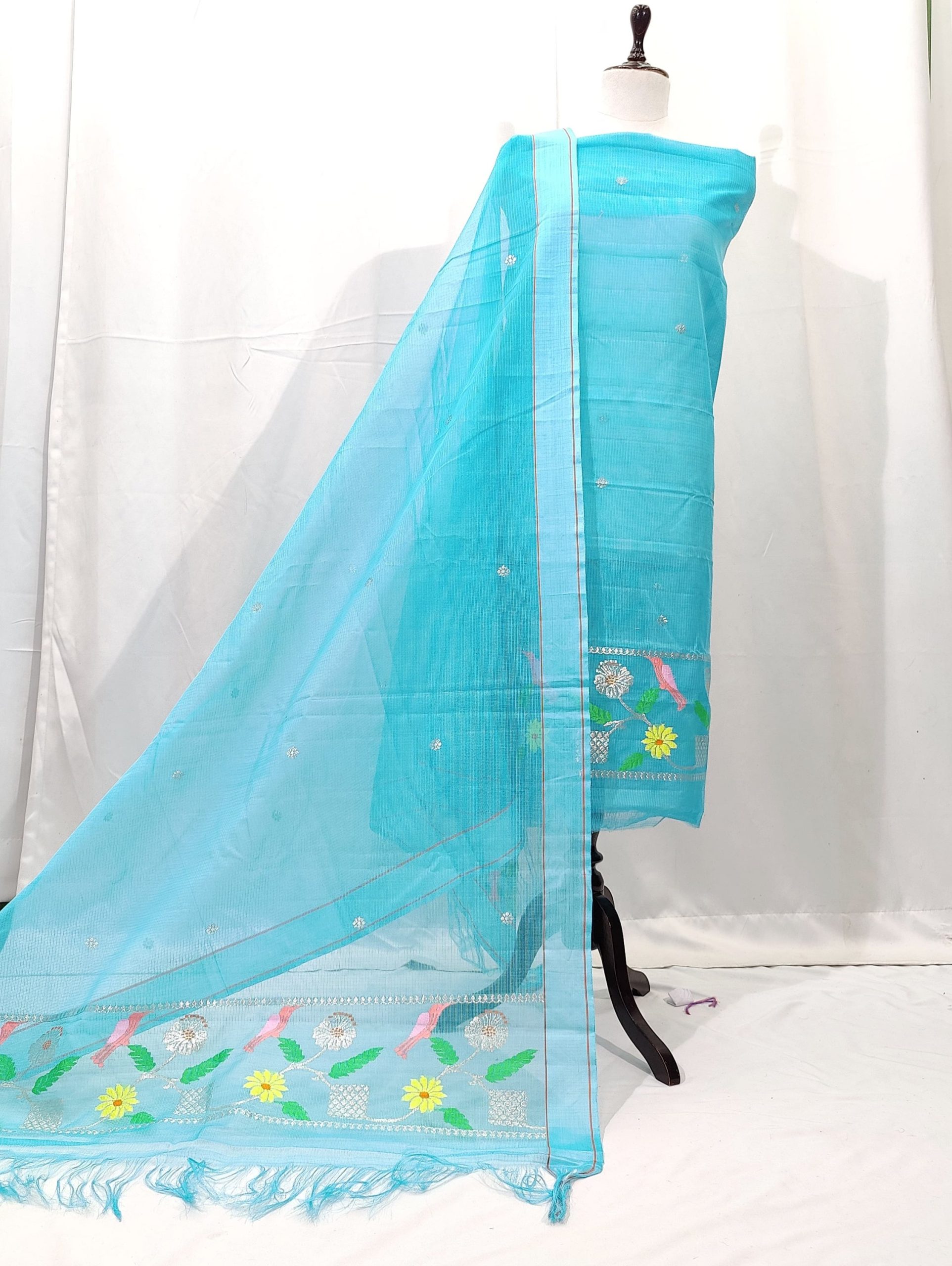 PURE ZARIKOTA HANDLOOM DRESS MATERIAL _M219