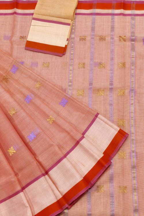 PURE ZARIKOTA HANDLOOM BUTA SAREE WITH BLOUSE B1946