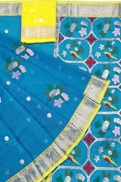 PURE ZARIKOTA HANDLOOM BUTA SAREE WITH BLOUSE B1970