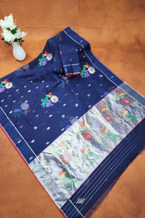 PURE ZARIKOTA HANDLOOM BUTA SAREE WITH BLOUSE B1985