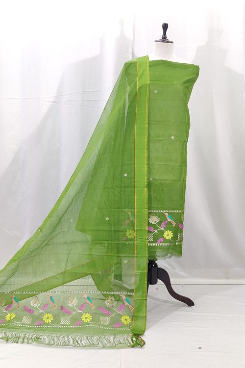 PURE ZARIKOTA HANDLOOM DRESS MATERIAL _M228